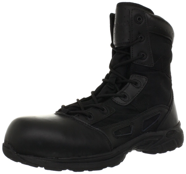 Reebok Work Men's RB8295 Hyper Velocity Tactical Boot Black Military