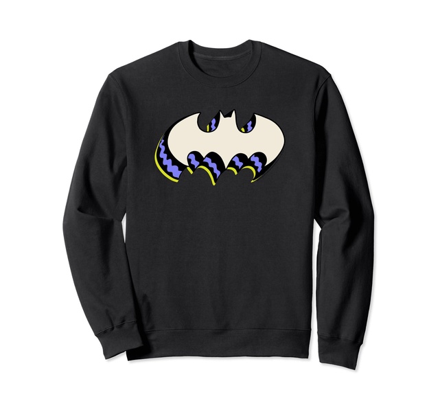 Amazon Essentials DC Comics Batman 3D Bat Logo Sweatshirt