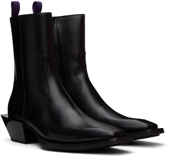 Black Luciano Boots