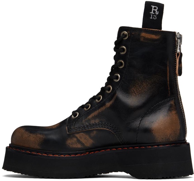 Black Single Stack Boots