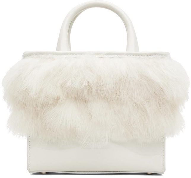 White Feather Bag