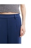 Object wide leg pants in dark denim blue