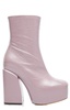 Dries Van Noten Women Platform Heel Leather Boots