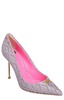 Elisabetta Franchi Quilted Pointed-Toe Pumps