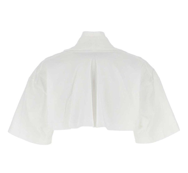 Alexander Wang Cowl-Neck Cropped Top