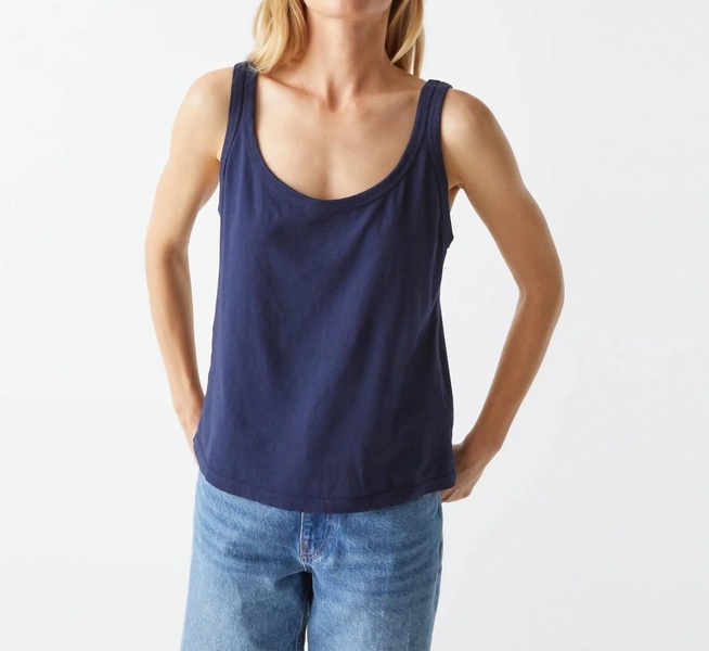 olympia scoop neck tank in nocturnal