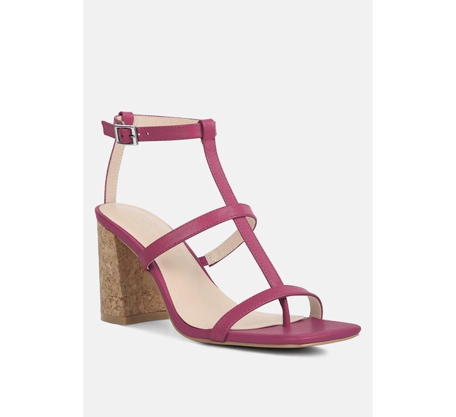 MIRABELLA Womens Open Square Toe Block Heel Sandals