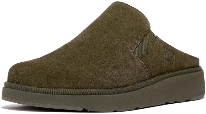 FitFlop Women's Gen-ff Elasticated Suede Mules