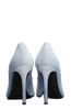 Area Pointed-Toe Slip-On Denim Pumps