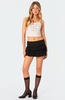 Women's Martina Ruffle Terry Mini Skirt