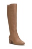 cashlin womens leather round toe knee-high boots