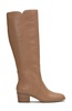 cashlin womens leather round toe knee-high boots