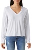 Lucky Brand Women's Long Sleeve V-Neck Tee