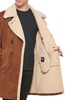 Men's Faux-Shearling Overcoat 