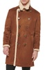 Men's Faux-Shearling Overcoat 