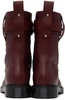 Burgundy Punk Boots