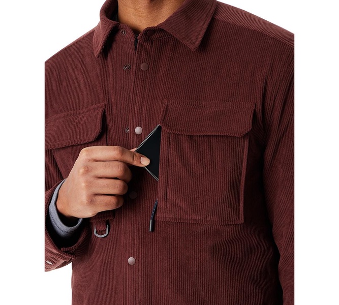 Men's Relaxed Fit Corduroy Shirt Jacket