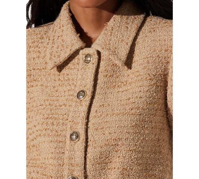 Women's Bronwyn Tweed Shirt Jacket