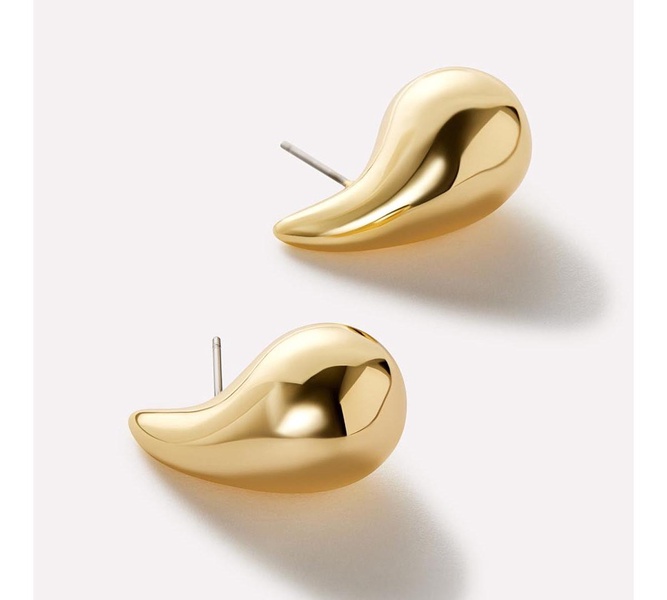 Gold Statement Earrings - Kiara