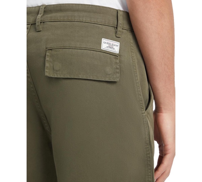 Men's Regular-Fit Chino Cargo Pants