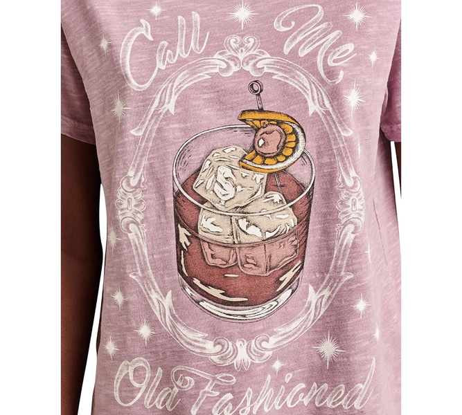 Women's Call Me Old Fashioned Crewneck Cotton T-Shirt