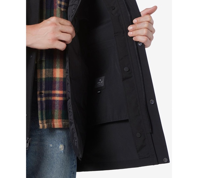 Men's Tucker Oxford Parka with Removable Quilted Liner