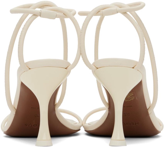 White Nenque Heeled Sandals