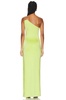 Sage Drawstring Cutout Gown