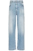 1991 Toj Vintage Straight Denim Jean In Light Blue