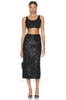 Gisele Midi Pencil Skirt