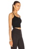 Spacedye Slim Racerback Cropped Tank Top