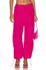 Low Waist Faille Baggy Pant