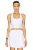 Spacedye Well Rounded Cropped Halter Tank Top