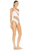 Mio Snake Mesh One-Piece Swimsuit