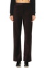 Chenille Rib Straight Leg Pant