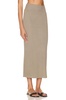 Stretch Silk Knit Essential Skirt