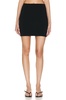 Side Slit Mini Skirt