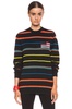 Striped Flag Wool Sweatshirt