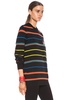 Striped Flag Wool Sweatshirt