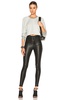 High Waisted Super Skinny Lambskin Pant