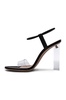 Leather & Plexi Hanne Sandals