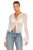 Lila Mesh Shirt