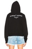 Quotes Cropped Hoodie