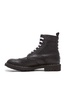 Runway Leather Commando Boots