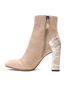 Suede Estella Python Boots