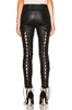 Lace Up Leather Pants