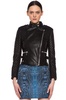 Quilted Lambskin Moto Jacket