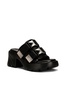 Flash Buckle Mule Sandals