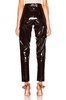 High Waisted Patent Leather Pants