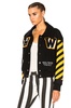 Varsity Bomber Jacket with Patches